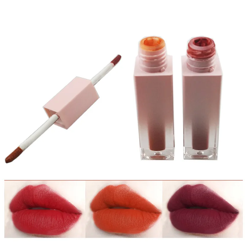 unisex no logo lipstick  waterproof lipstick  mousse lip gloss
