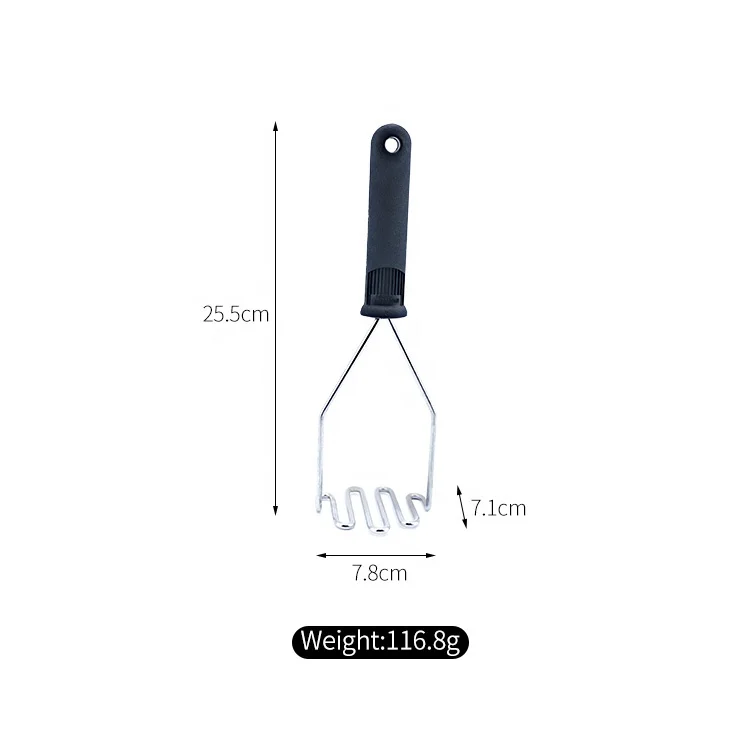 Useful Material Metal Handy and practical Potato Press Easy for Fruit And Vegetable Mud Kitchen Accessories