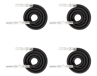 Factory direct wholesale 2 Hose Modern Large Capacity Acrylic LED Light Hookah Shisha