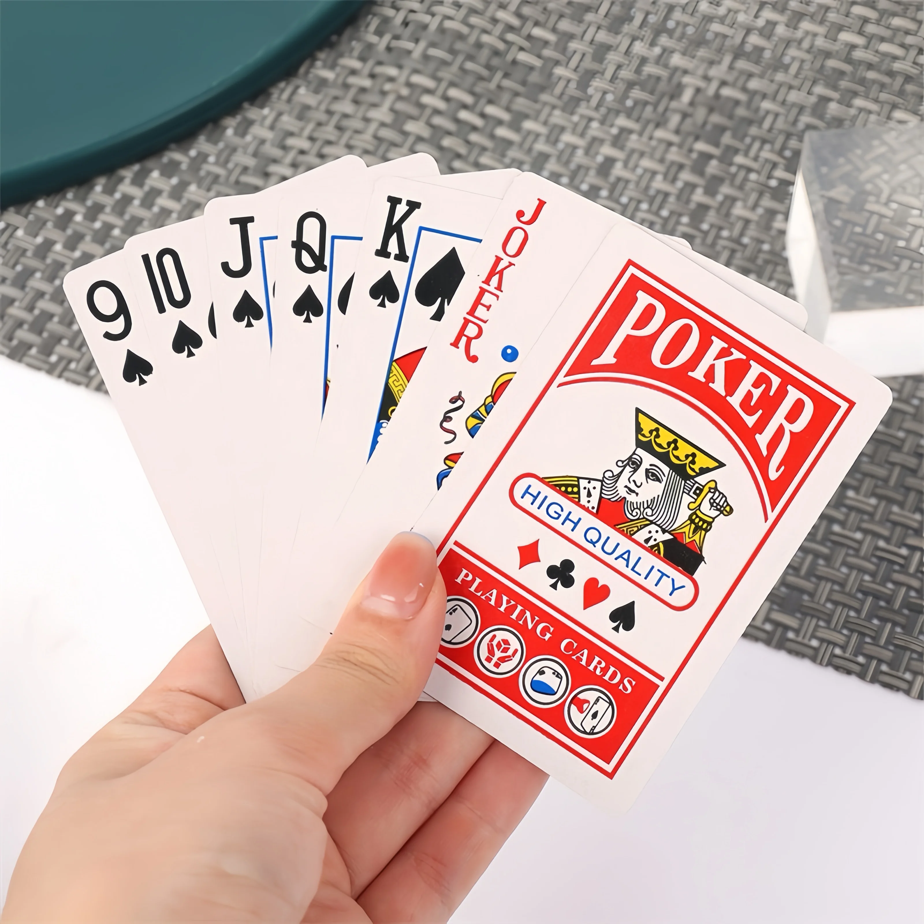 Wholesale customizable premium vintage poker playing cards print