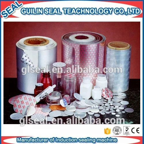 China Professional Design Plastic Bottle Can Aluminum Foil Gasket Induction Seal  Liner Gasket