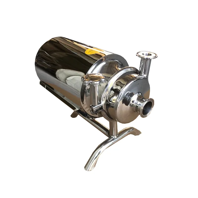 Horizontal sanitary pumps Stainless steel pharmaceutical delivery pumps Various types of beverage alcohol centrifugal pumps