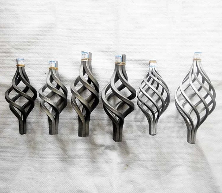 Top Quality Iron Fence Used Ornamental Accessories Wrought Iron Baskets