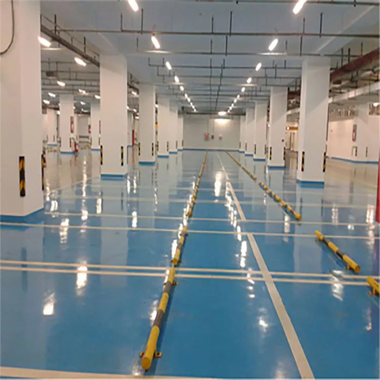 Эпоксидная смола покрытие для гаража Пылезащитная противоскользящая самовыравнивающаяся напольная краска