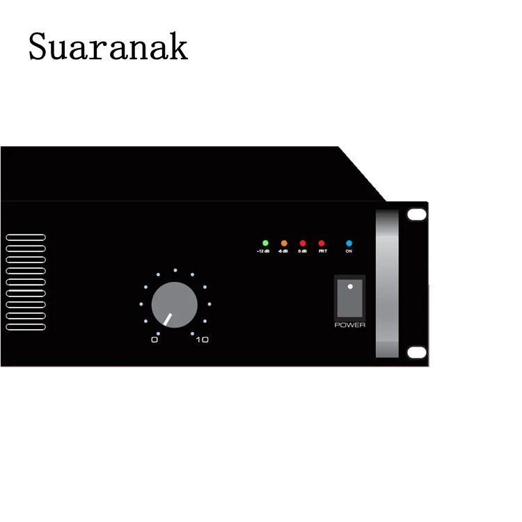 PA-450P Professional Public Address Power Amplifier System 450 Watt AC 70V 100V Support DC24V battery-powerd work for Market