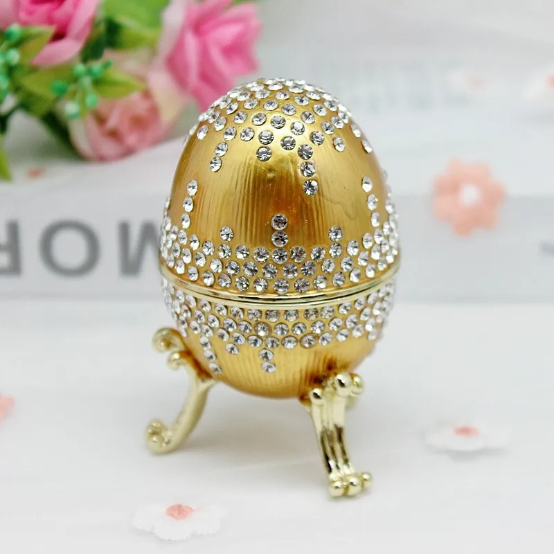 SHINNYGIFTS пасхальные подарки металлическая коробка для поделок яиц Подарочная украшений подарочный набор свадебного подарка
