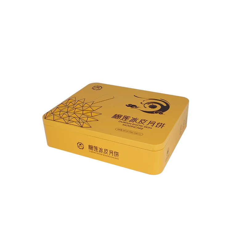 decorative mooncake tin box cookies tin can