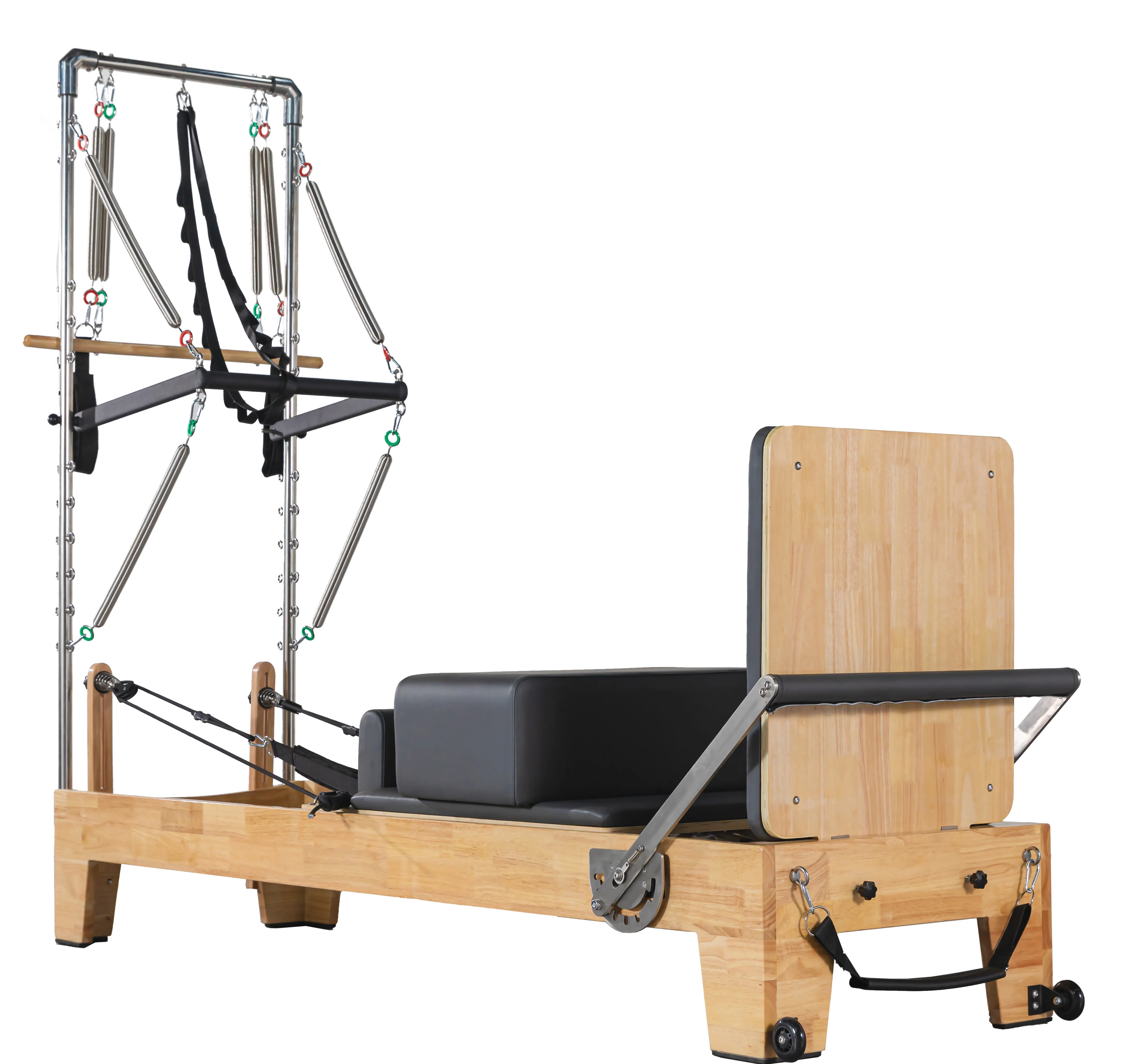 High quality best sale gym fitness sets pilates reformer with half tower professional pilates reformers cadillac for home