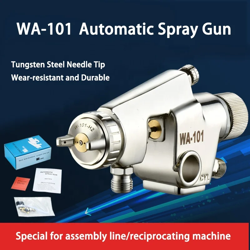 WA101 WA200 0.5/0.8/1.0/1.5mm Air Sprayer Pipeline Dedicated Gun Automatic Auto Use Water  Paint Spray Gun