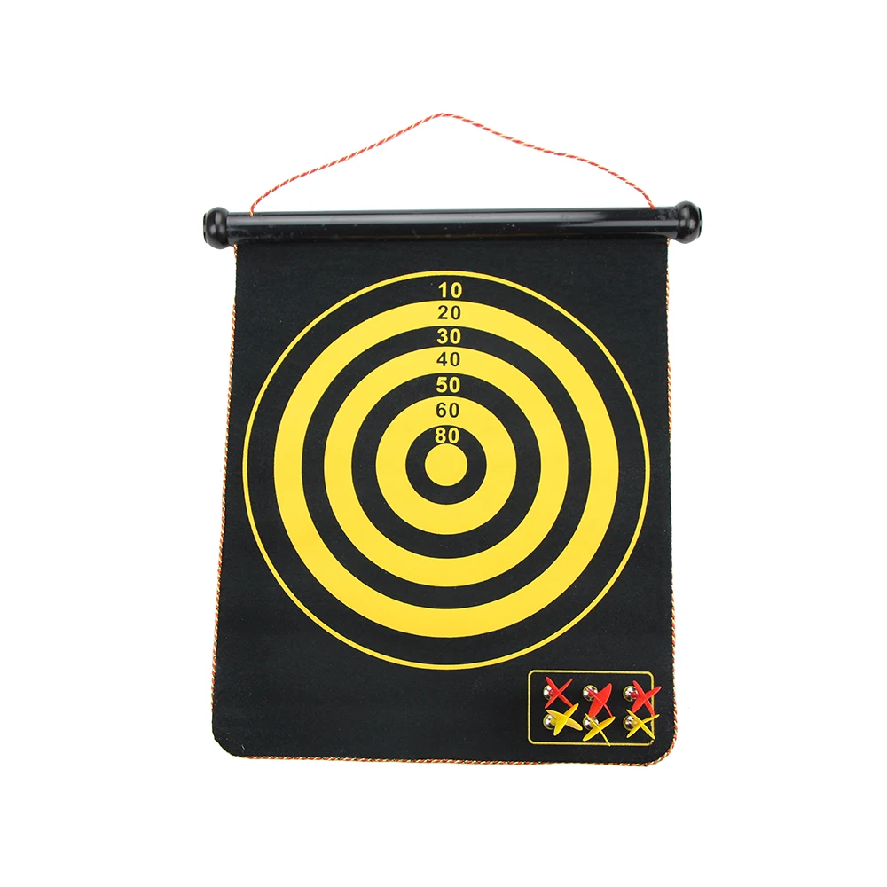 Mini Promotional Collapsible Fabric Magnet Dartboard