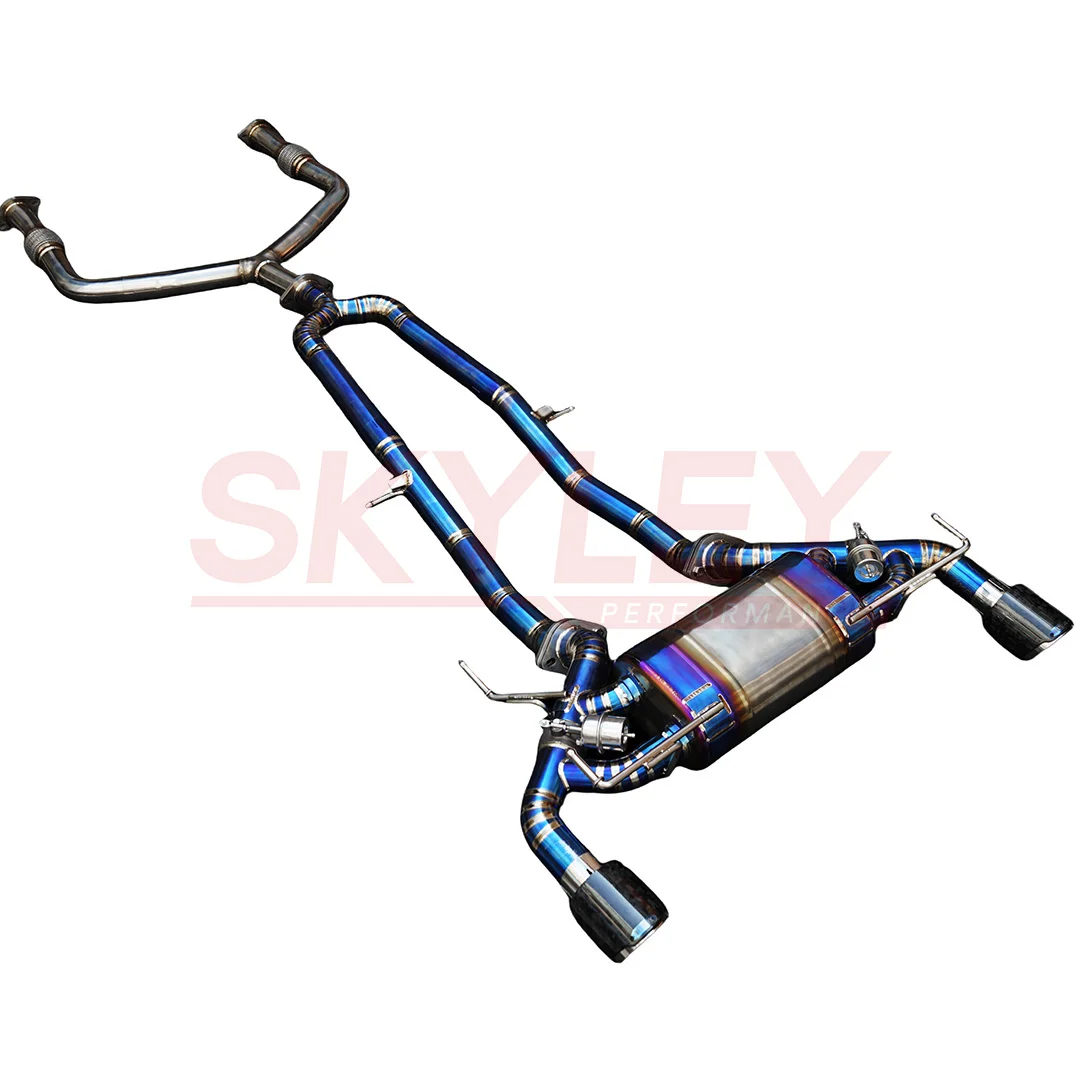 Skyley Valvetronic выхлопная система Catback комплект из титанового сплава 3 года 7-15 дней для Nissan 370Z коробка выхлопных газов