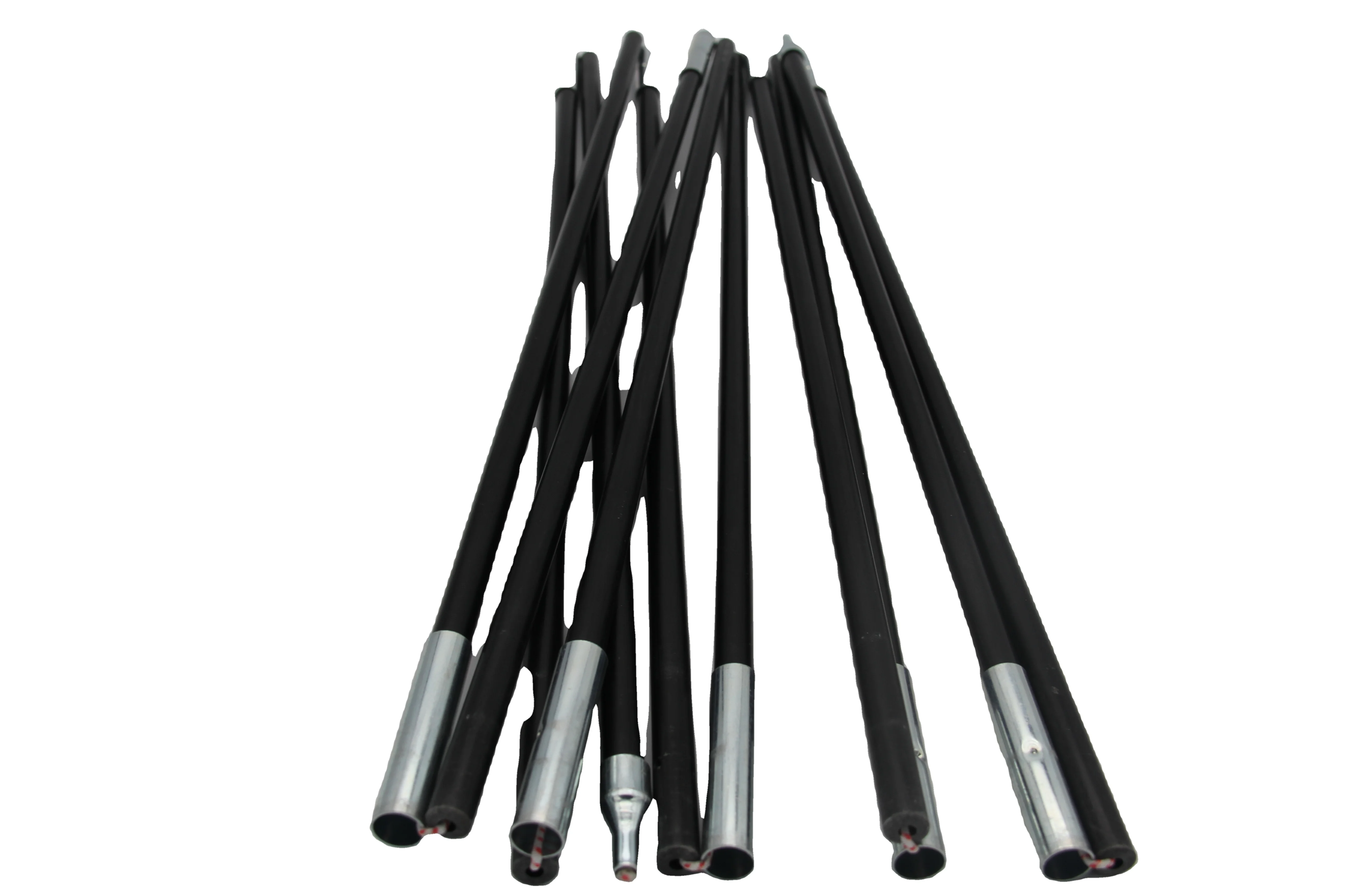 Factory Supply OEM& Wholesale High Strength Collapsible 11mm Fiberglass Tent Rod