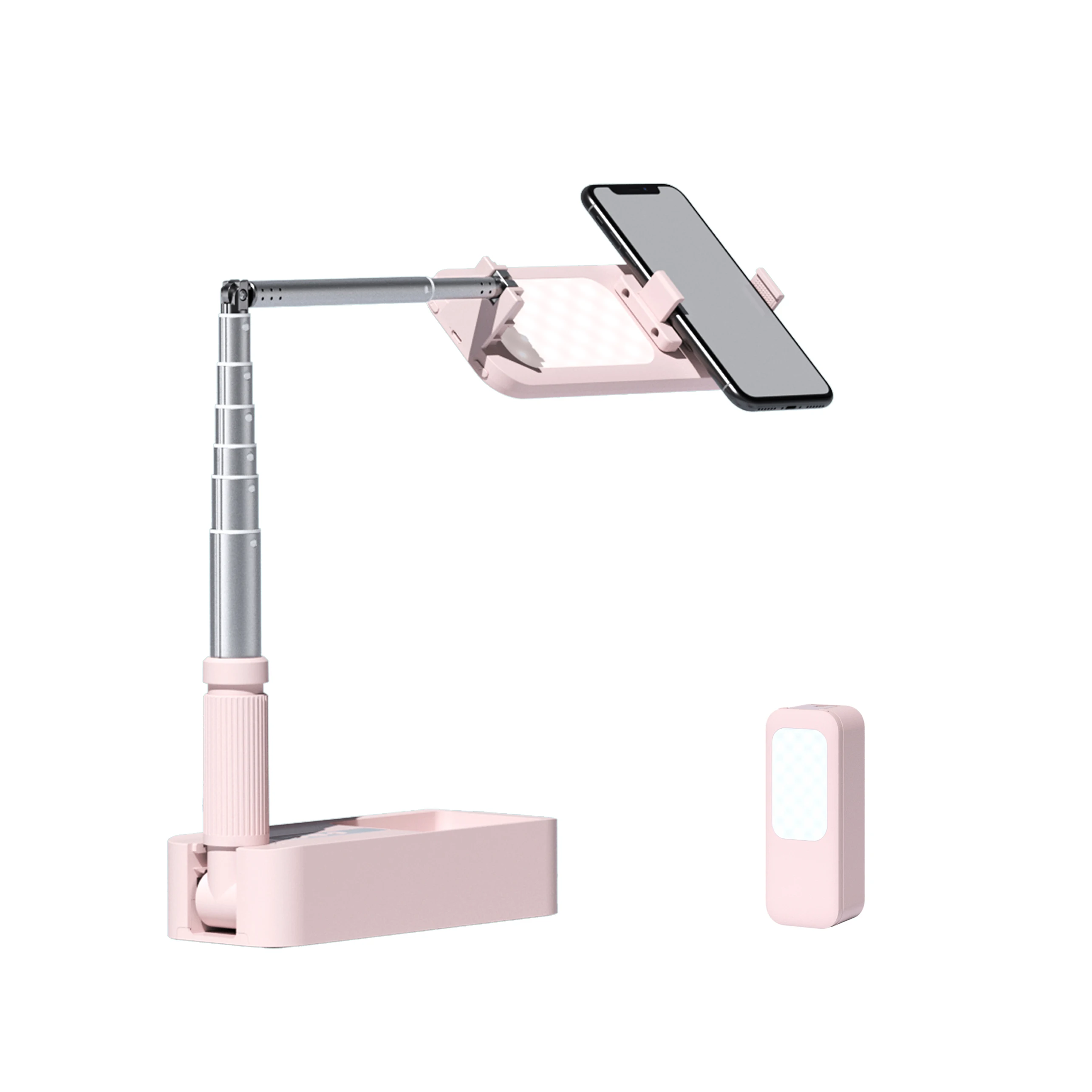 Хорошее качество, подставка для телефона, Настольная Крышка для динамика, Рождественская подставка для селфи для мобильного телефона, светодиодный круглый кольцевой светильник