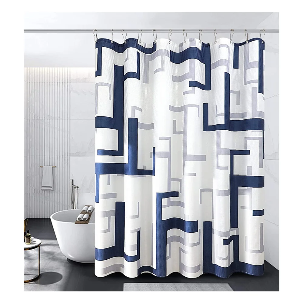 Wholesale Cheap Decorative Cartoon Printed Ready Made Kids Shower Curtain for Bathroom