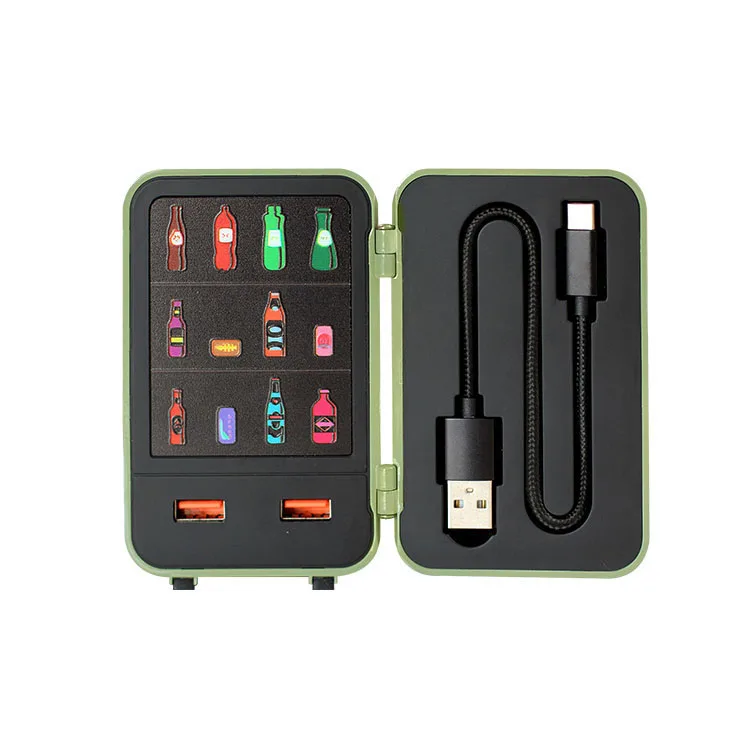 type-c portable charger power bank 12000mah mobile charger multifunctional power bank