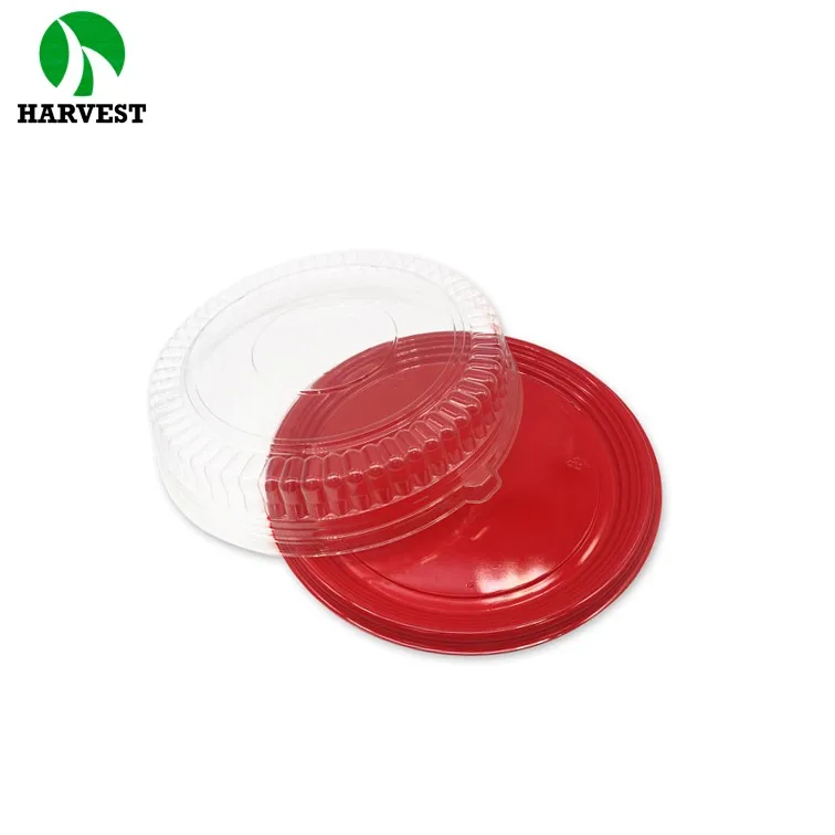 Harvest J-80 18 Inch Round Cake Container Fruit Party Food Packaging