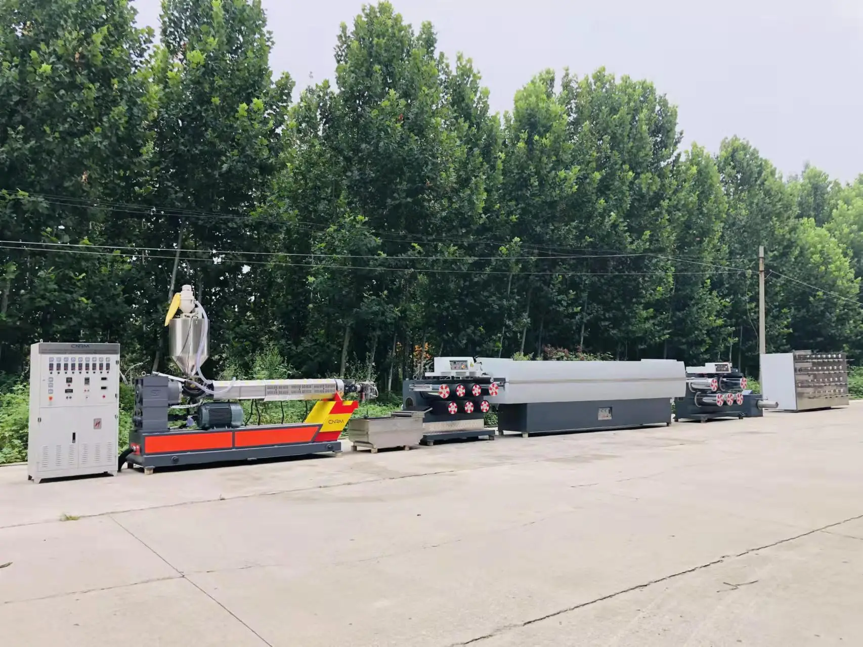 polypropylene Monofilament Round Yarn Extruding Machine nylon fishing line trimmer line extrusion machine