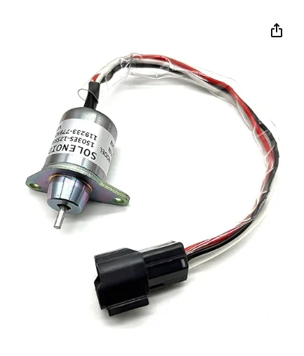 Hot Sale PC40 PC50 Solenoid Valve 4TNV94 Stop Solenoid 119233-77932