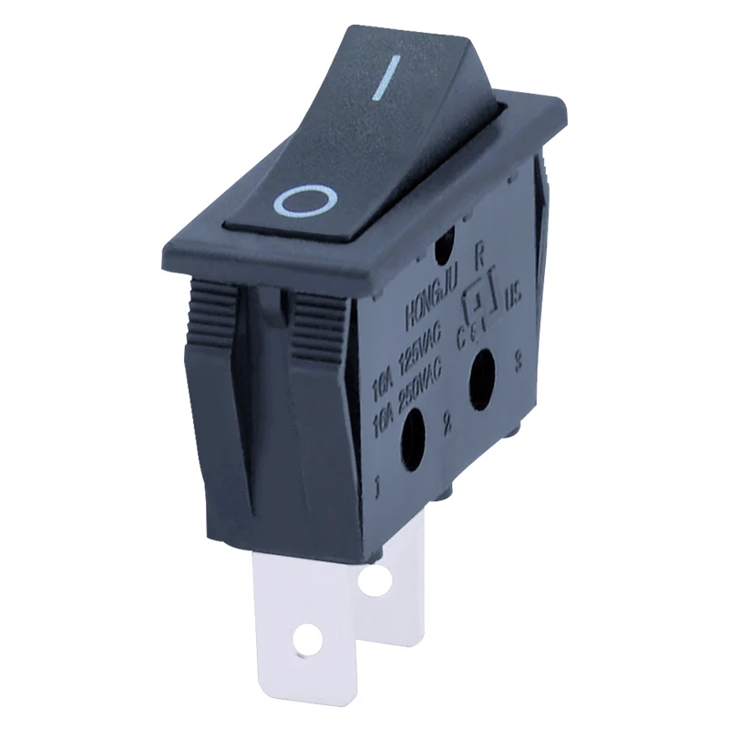 Hongju R-1-110-CXN-BB кулисный переключатель Черный Встроенные торговый автомат кнопка
