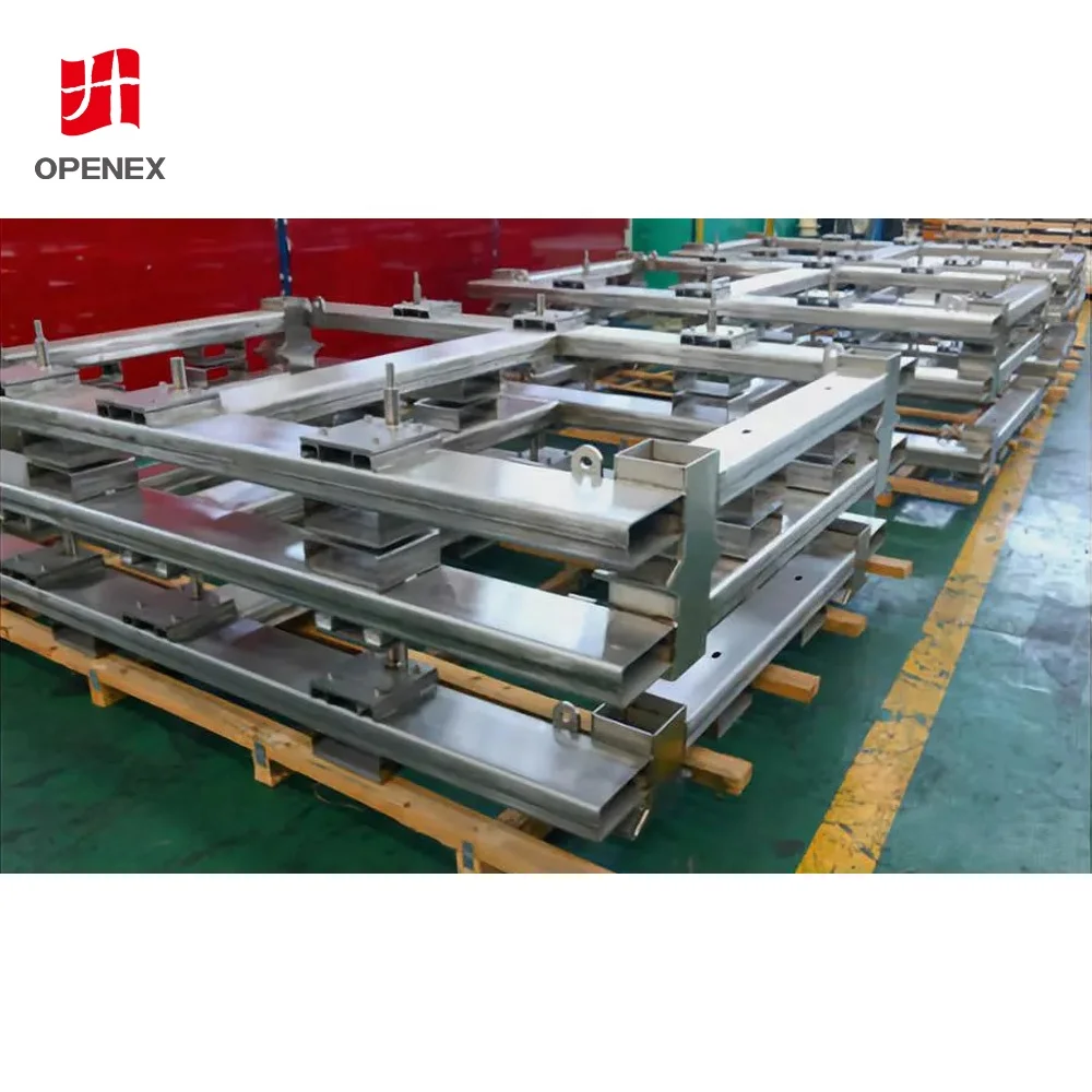 Structural Steel Stainless Steel 304 Custom Heavy Duty Durable Save Mobile Space Cargo Transfer Stackable Pallet