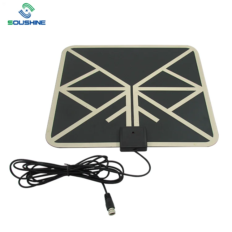 Custom digit hdtv and outdoor hd clear vision digit television mini flat tv receiver high gain indoor antenna