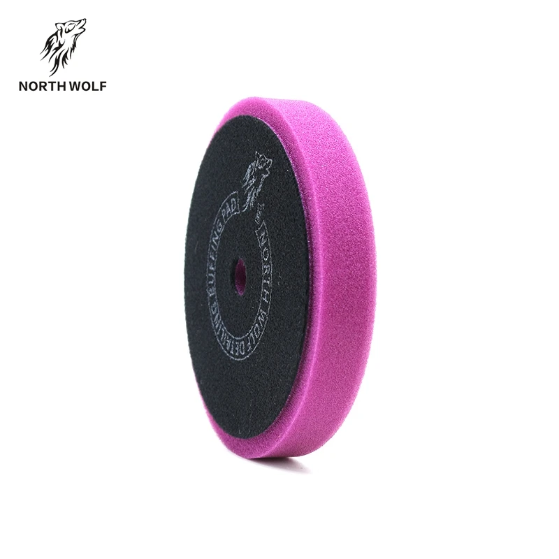 5.5' 4pcs kit North Wolf heavy cutting /polishing /finishing Classic buffer pads car detailing polishing foam pads