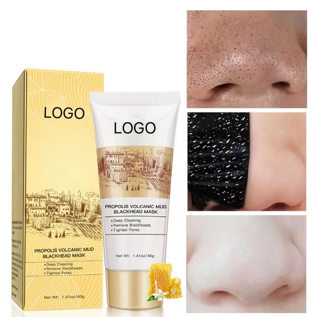 Explosive volcanic mud   facial mask beauty  photon silicone facial mask  brush facial mask  Blackhead removal