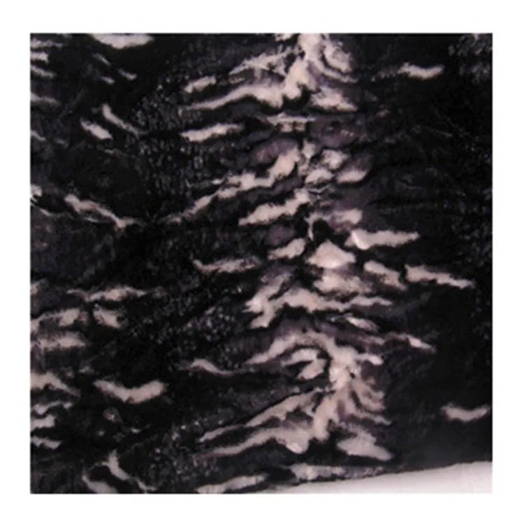 polyester printed knitting minky soft short pile pv plush teddy toy carpet fabric