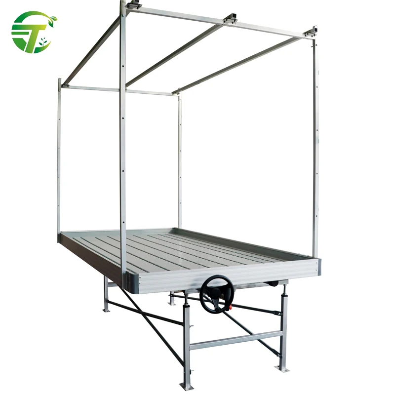 2 яруса гидропоники прожектор стол и отливы лотки