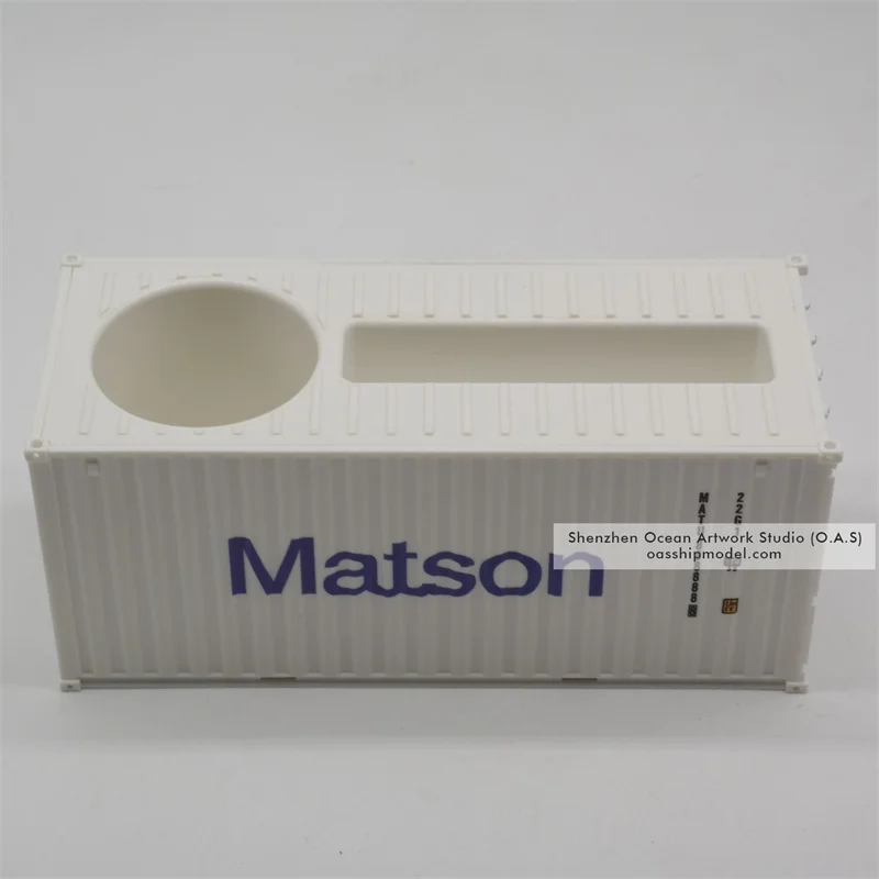 Пластиковый ящик для хранения Matson масштабный 1:35 контейнер транспортировки O.A.S настраиваемый с завода модель держателя ручки