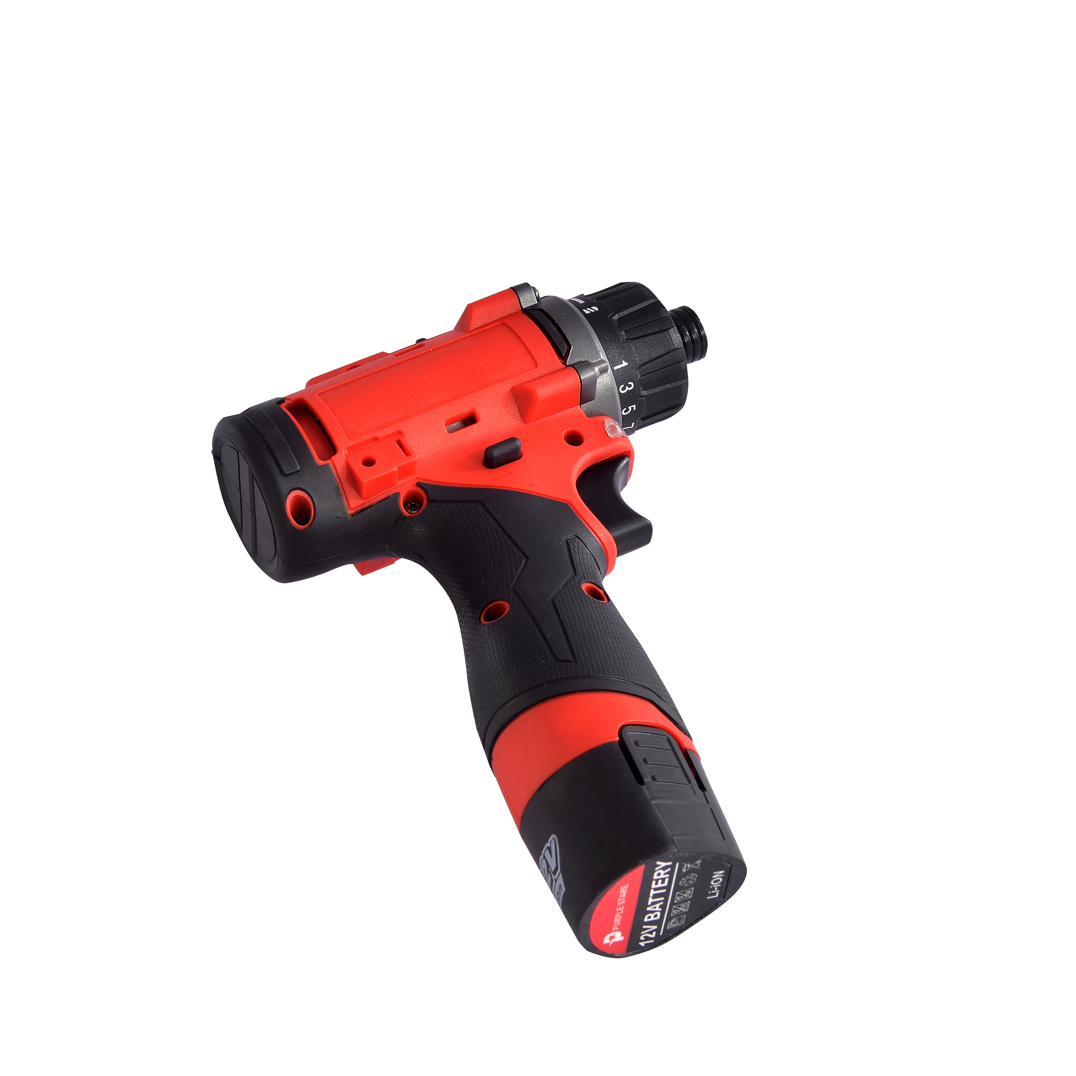 12V Industrial & DIY Cordless Tools Set Combo Impact Torque Wrench & Mini Screwdriver With Battery Power Source