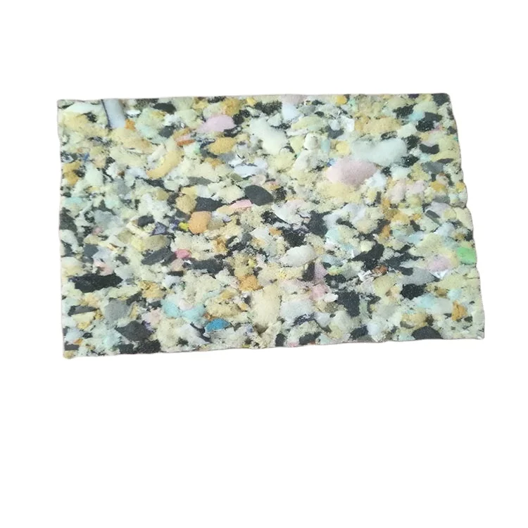 Very Cheap Bonded Foam Regeneration Sponge Pattern Flexible Polyurethane Renewable Foam Board Rebond Foam Sheet