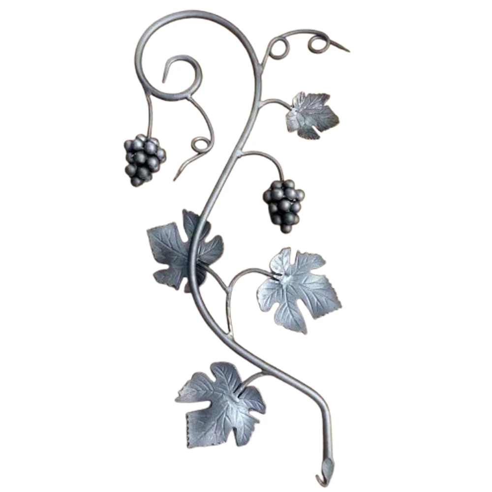Wrought Iron Gate with Grape Wrought Iron Handrail Grapes Welding Forged Wrought Iron Grapes