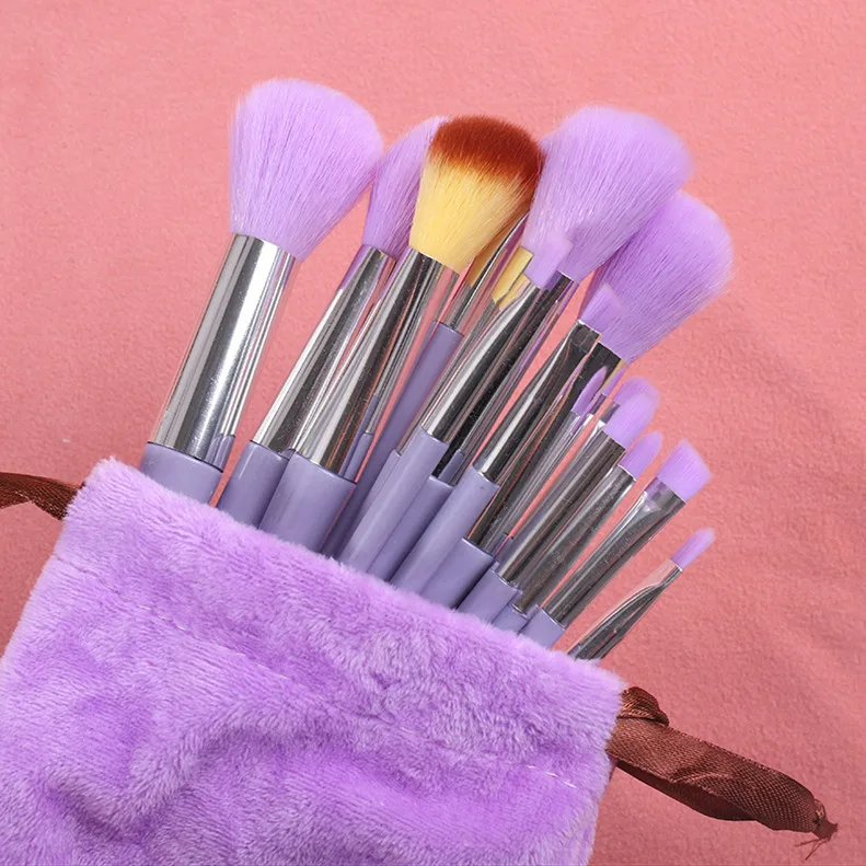 13 Mini Makeup Brushes Set Eyeshadow Brush Beauty Kit