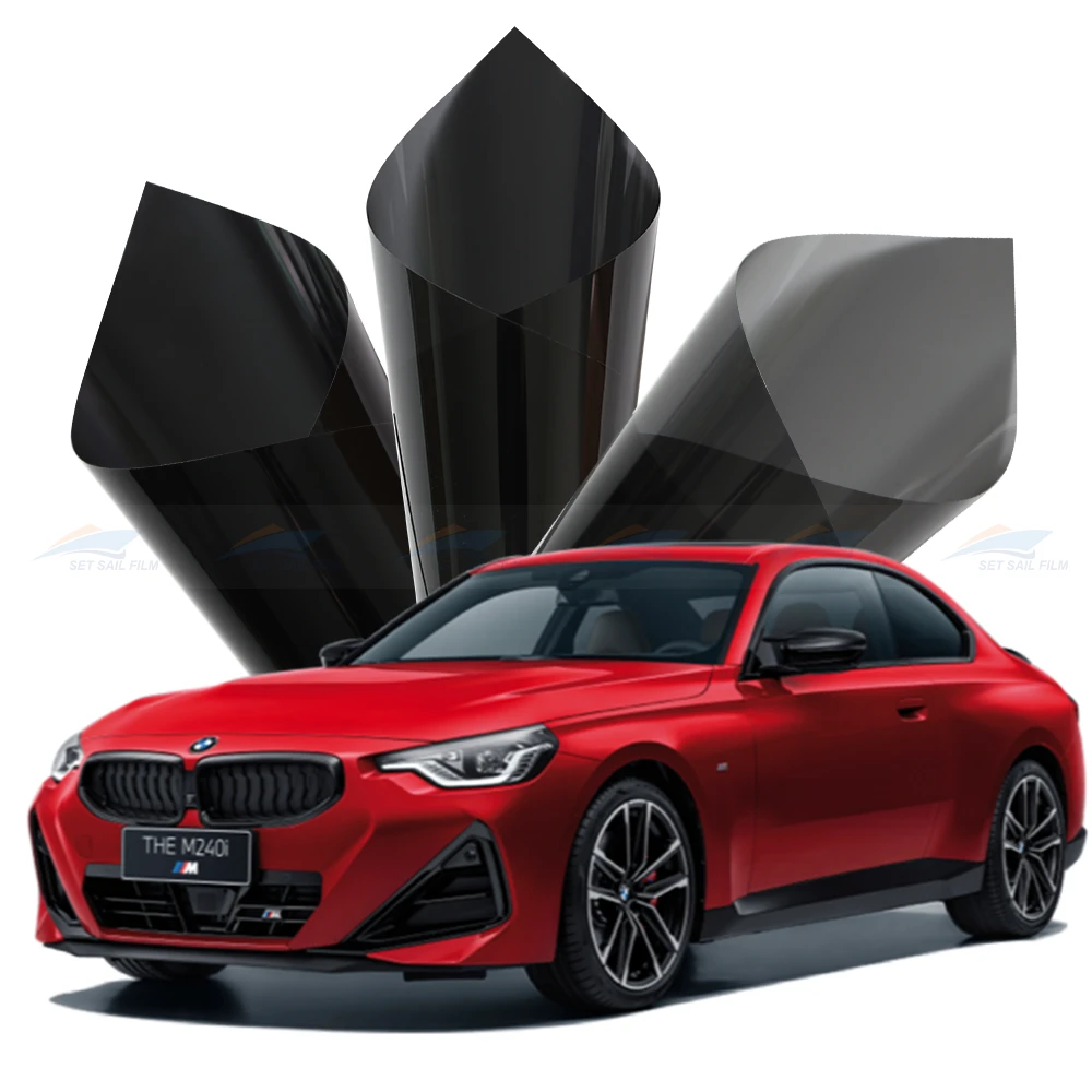 ZT05 Primary Color Window Tint with Heat Resistance High Definition Car Window Protect for Solar Control Automotive Window Film