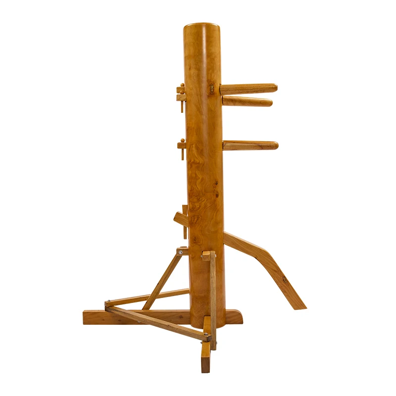 Хорошее качество, оборудование для боевых искусств, свободно стоящий деревянный манекен, кунг-фу, крыло, Чун, деревянный манекен