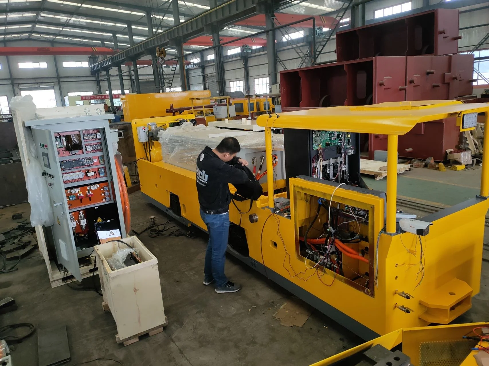 TimesPower As required customize Gauge battery electric Traction locomotive trolley mining locomotive for underground