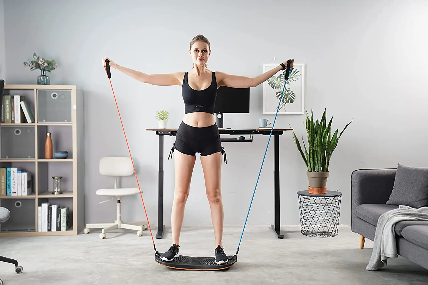 Новый стоячий стол Amazon коврик против усталости Wii Fit балансировочная