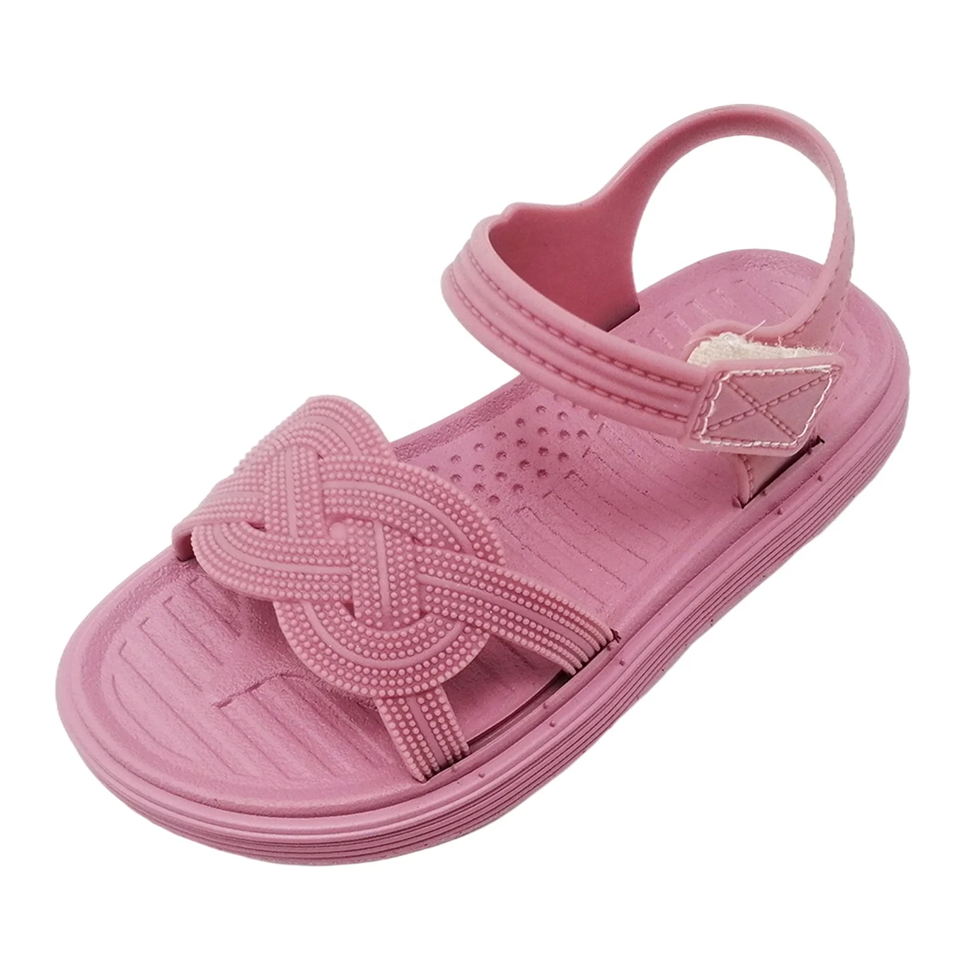 Cute Summer Girls Sandals Kids Flat Thong Sandals Back Strap Little Girl Children Shoes