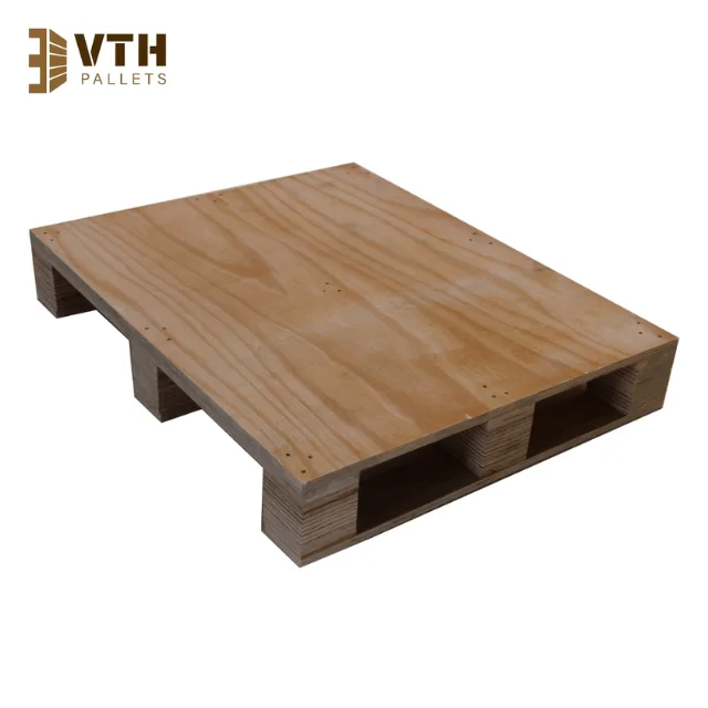 Pallets made of plywood at competitive prices can withstand high-intensity loads used in heavy industry