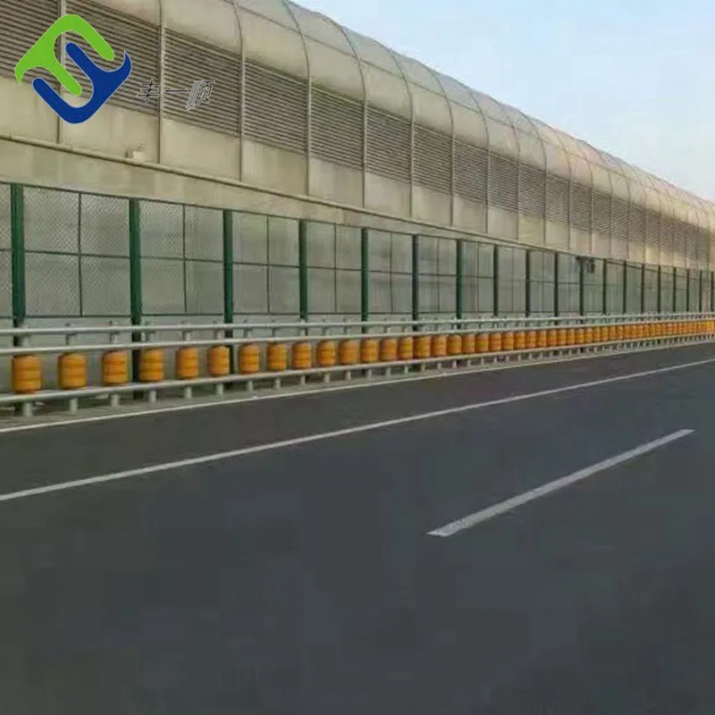 Safety Rolling BarrierDouble Rolling Guard rail System Guardrail Safety Highway