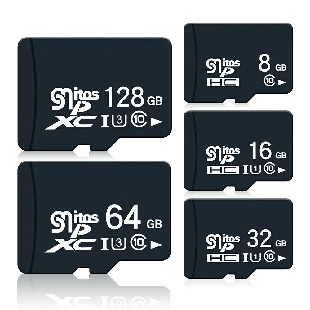 Оптовая продажа, высокоскоростная Мобильная черная дешевая SD карта памяти TF для мобильного телефона