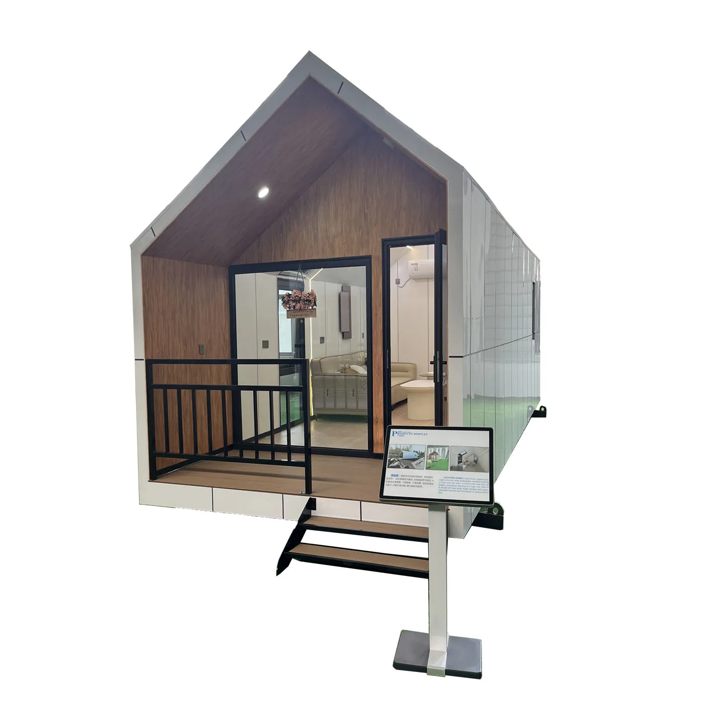 China Luxury Modern Design Prefabricated Light Steel Villa & Apartments Steel Structure Container House Building