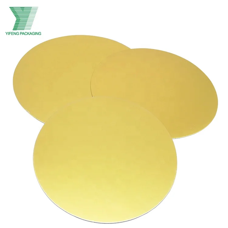 Оптовая продажа, индивидуальная форма, Золотая и серебряная бумажная доска для торта, доска для десертов, мини-барабан для торта