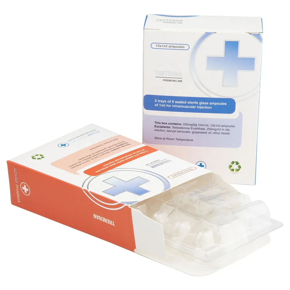 Pharmaceutical Capsule Pill Packaging Paper Box