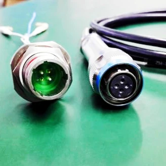 MIL-DTL-38999 Standard J599OC/26F2G2K1N SM-G657A2 2 cores Field use harsh environment use 100M 500M armored cable assembly