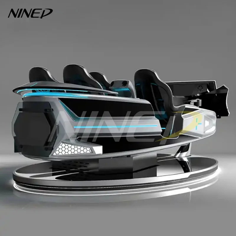 Guangzhou Dynamic Simulator Platform  VR Simulator 4 Seatss Equipment