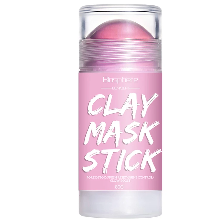 
Wholesale OEM/ODM Natural Pink Caly Facial-Mask Stick For Women 