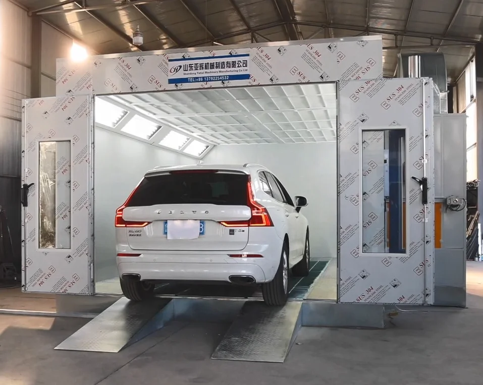 CE certified car spray booth/auto spray booth/auto paint oven booth