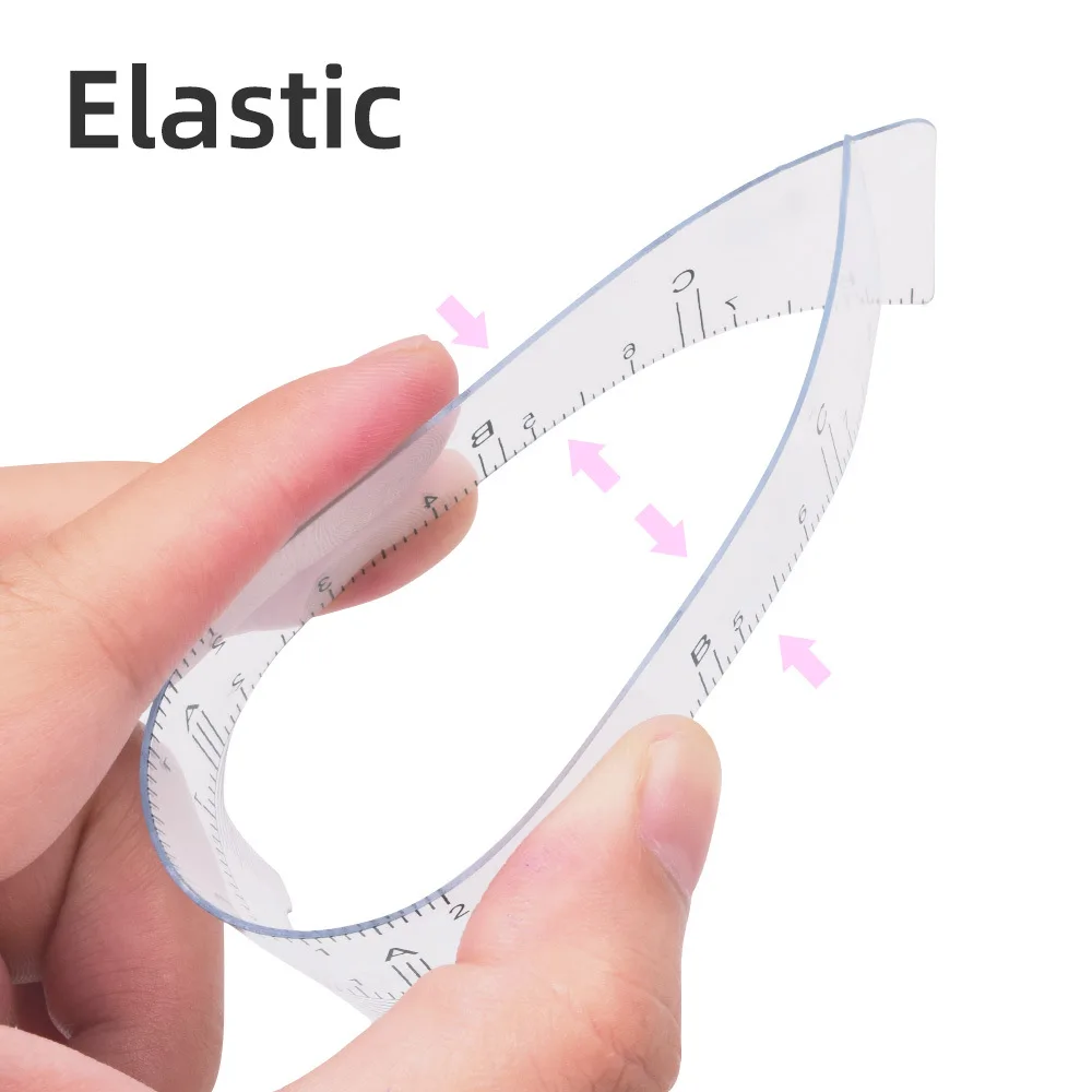 Eyebrow Ruler Measure Tools Microblading supplies Plastic Permanent Makeup Caliper
